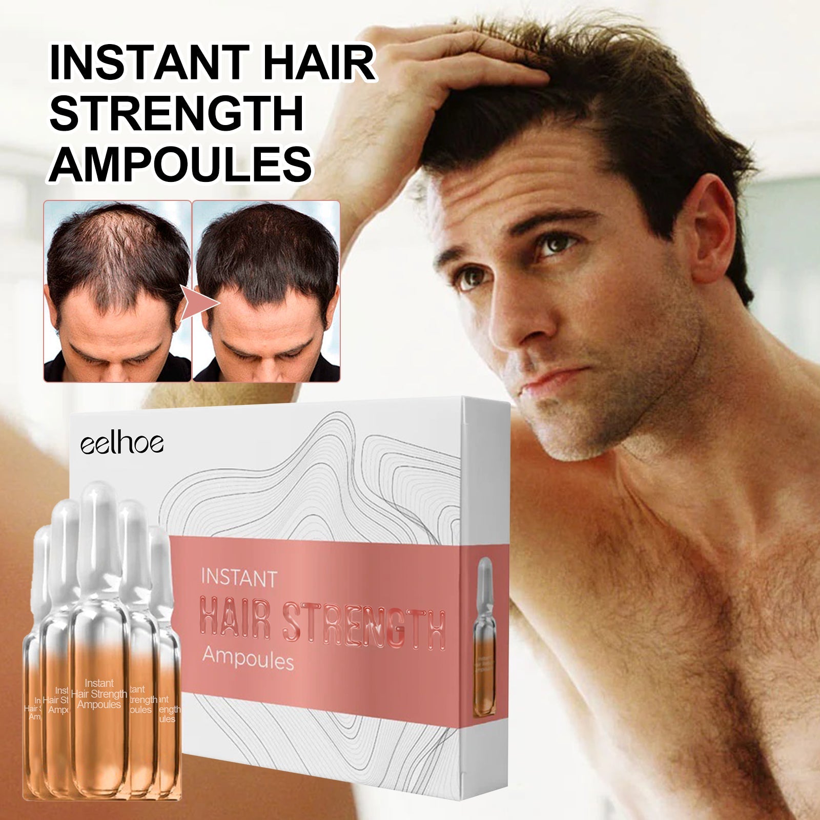 Hair Root Strengthening Ampoule Tri Light Beauty