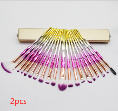 Diamond Colorful Beauty Makeup Brush Utensils CJD2