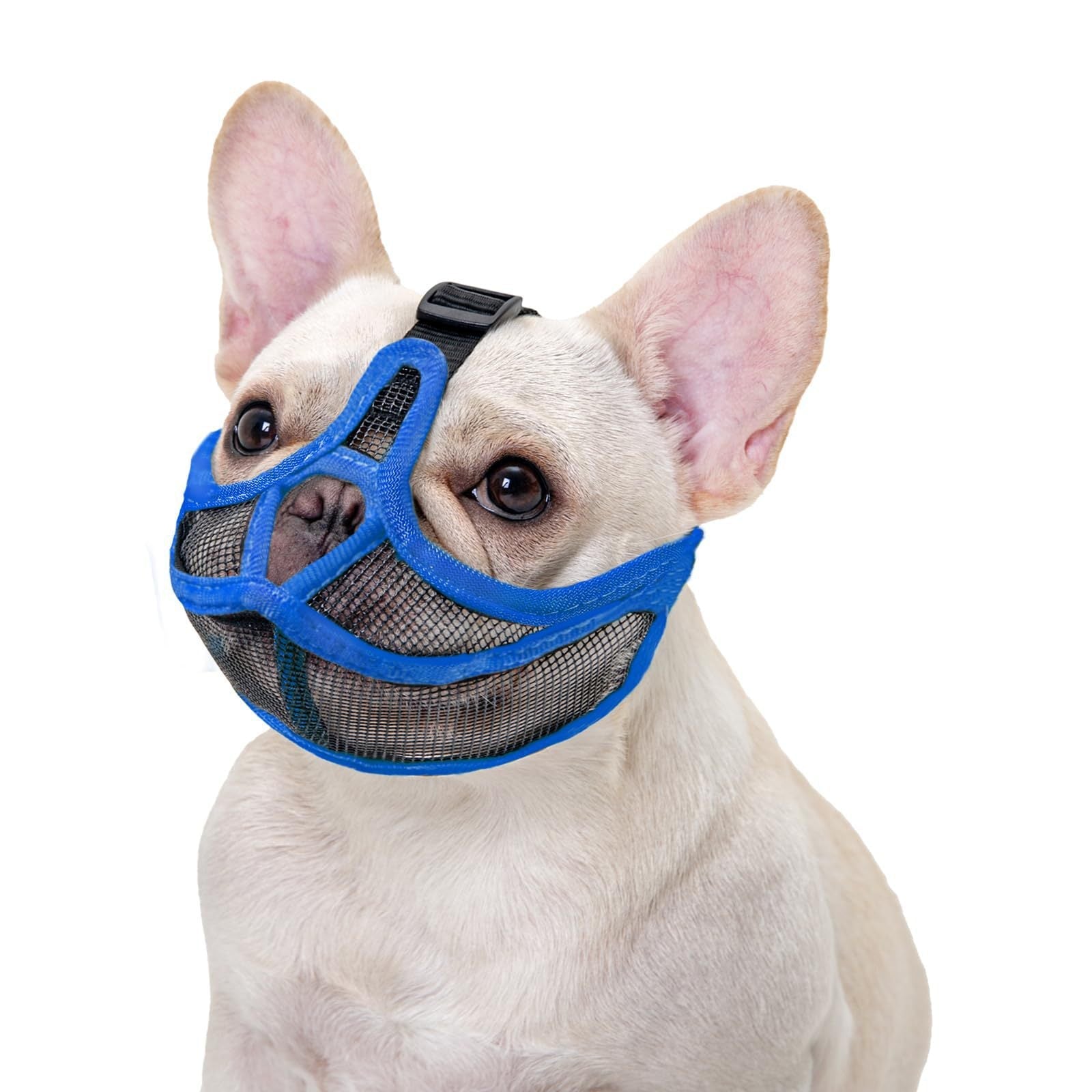 French Muzzle Anti-Bite Short-Snouted Breathable Pug Dog Face Mask Pet Pets Fashion