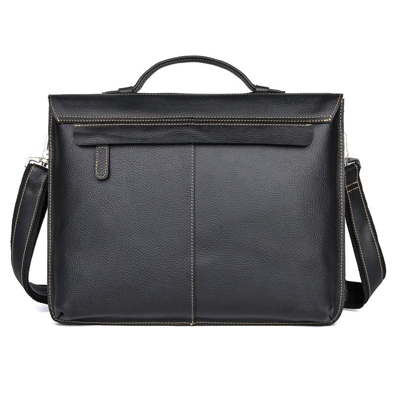 Men's Retro Casual Leather Business Briefcase CJD