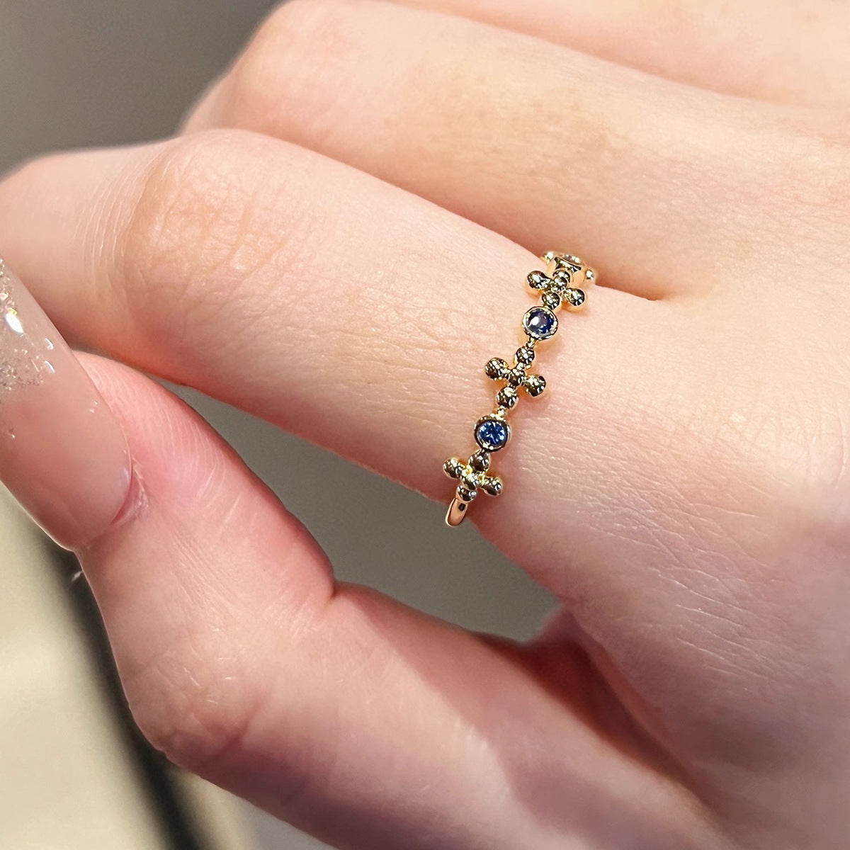 S925 Sterling Silver Cross Ring LadyShow.Store