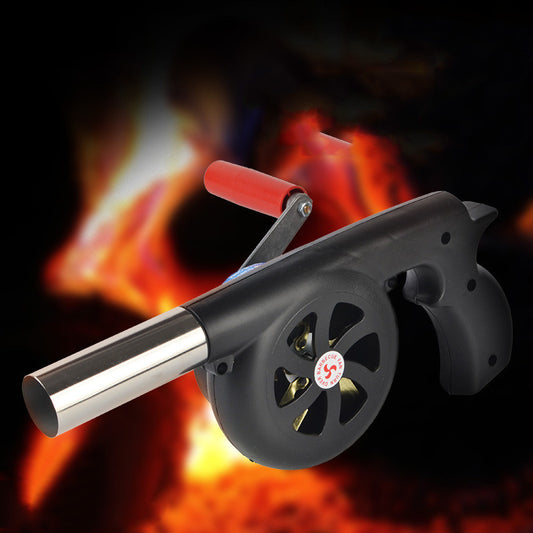 Outdoor Camping Hand-cranked Combustion Blower CJD2