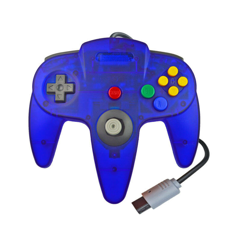 New Wired Controller Joystick Compatible With Nintendo 64 N64 Video Game Console Pi-Mart