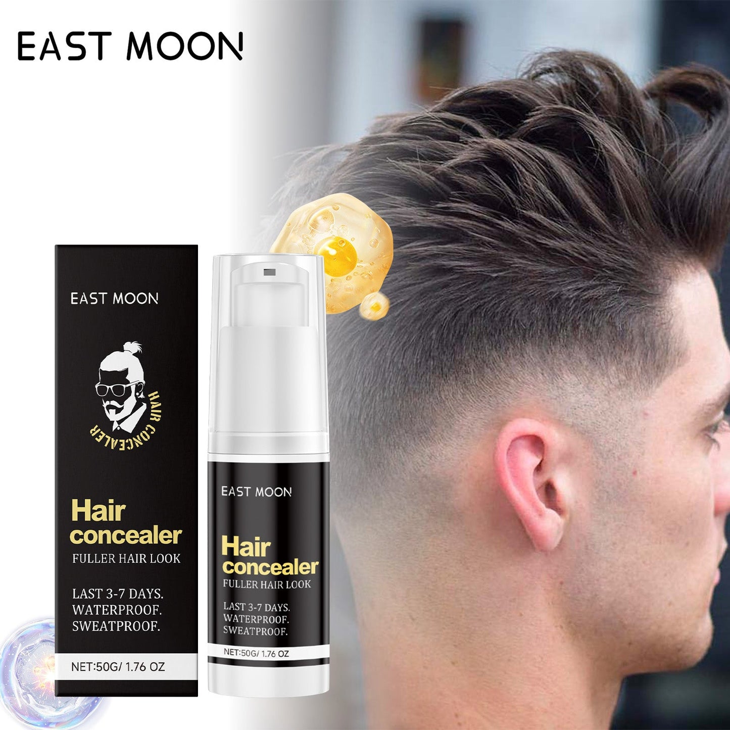 Scalp Concealer Black Tri Light Beauty