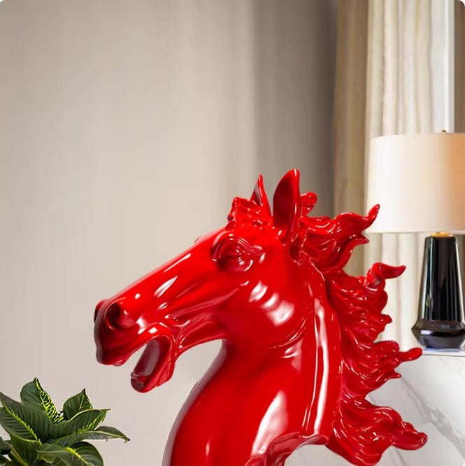 Horse-to-success Ornament Home Decor For The Living Room PearlNestDecor.com