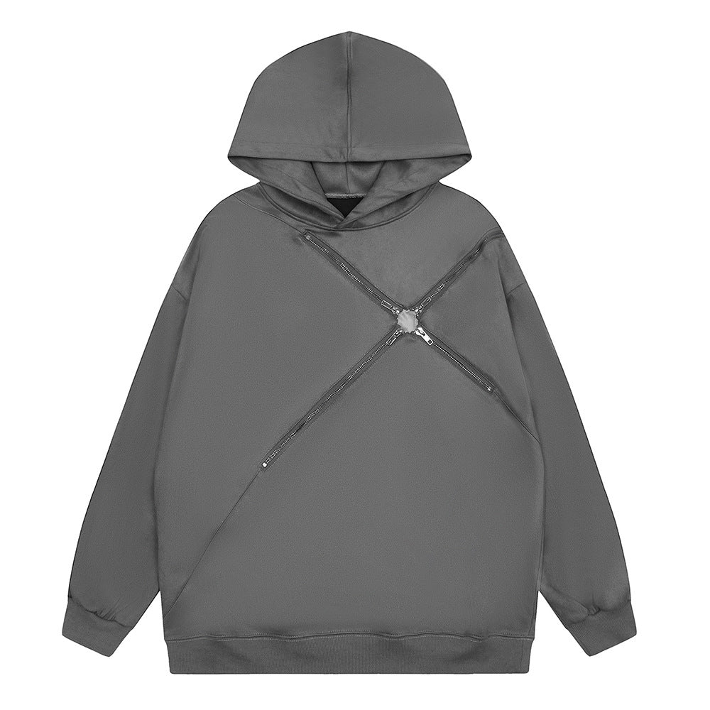Fashion Hooded Sweatshirt Men's Clothing