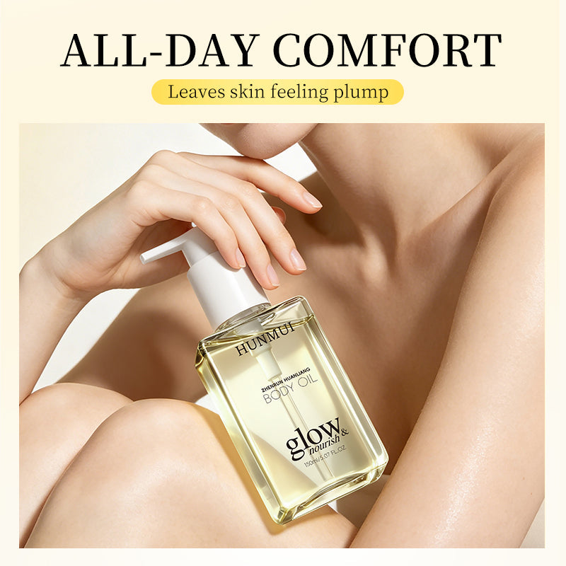HUNMUI Luxurious Brightening Body Oil 150ml Tri Light Beauty