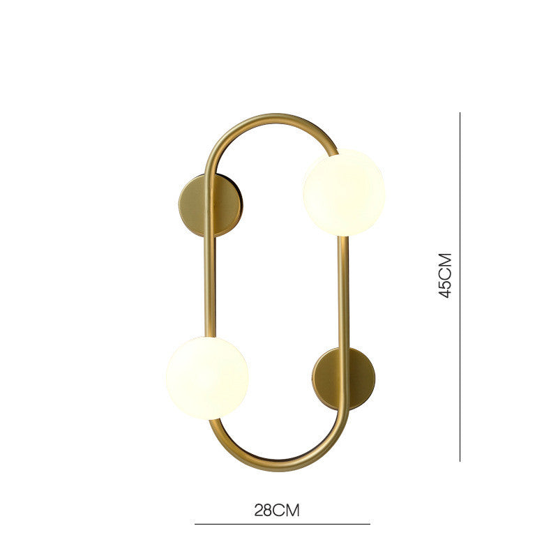 Creative And Simple Corridor Bedside Wall Lamp PearlNestDecor.com