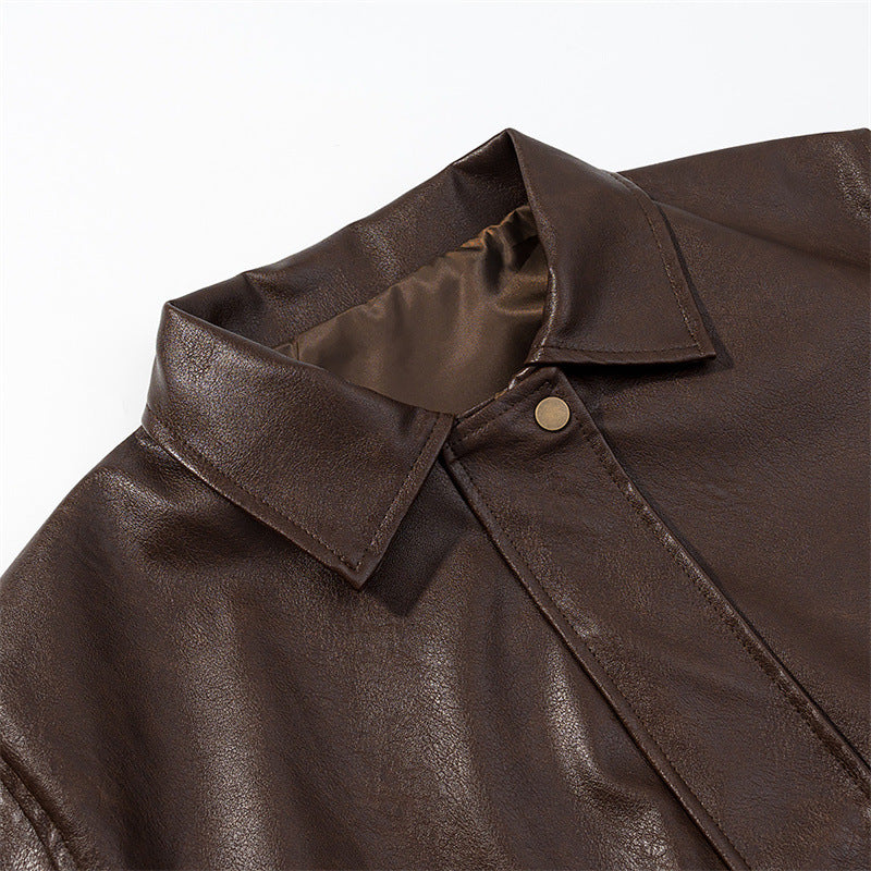 Retro Old Money Style Coat Motorcycle Clothing Jacket Best YouTube Store