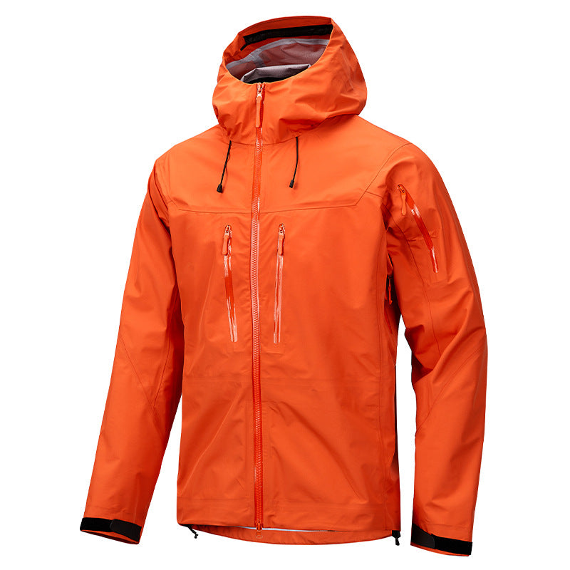 Men's Waterproof Hard Shell Jacket for Spring Hiking Pi-Mart