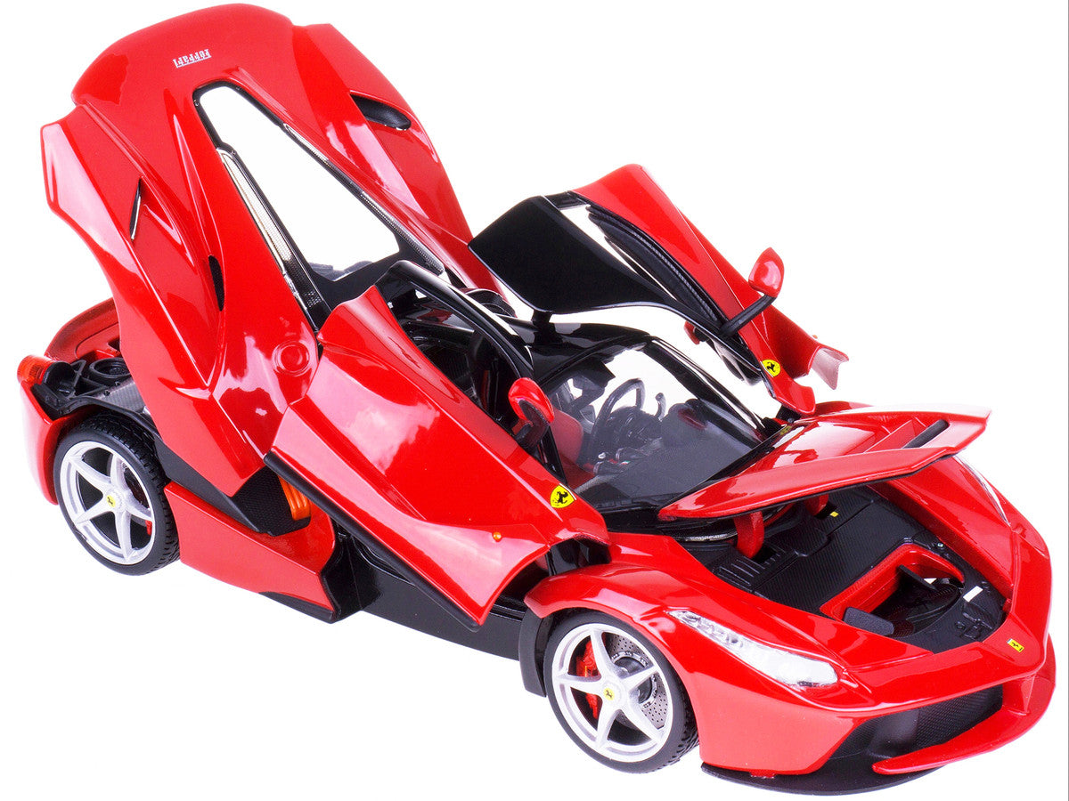 Ferrari LaFerrari F70 Red with Black Top "Signature Series" 1/18 Diecast Model Car by Bburago LuxuryLifeWay Online Store