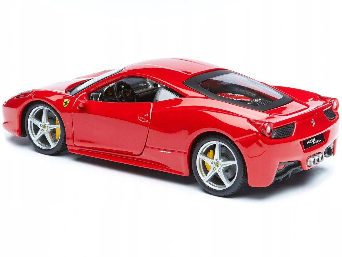 Ferrari 458 Italia Red 1/24 Diecast Model Car by Bburago LuxuryLifeWay Online Store