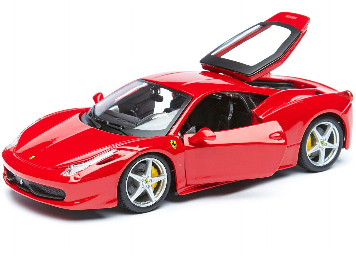 Ferrari 458 Italia Red 1/24 Diecast Model Car by Bburago LuxuryLifeWay Online Store