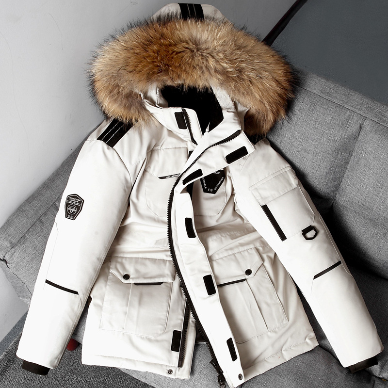 Winter Fur Collar Hooded Jacket Pi-Mart
