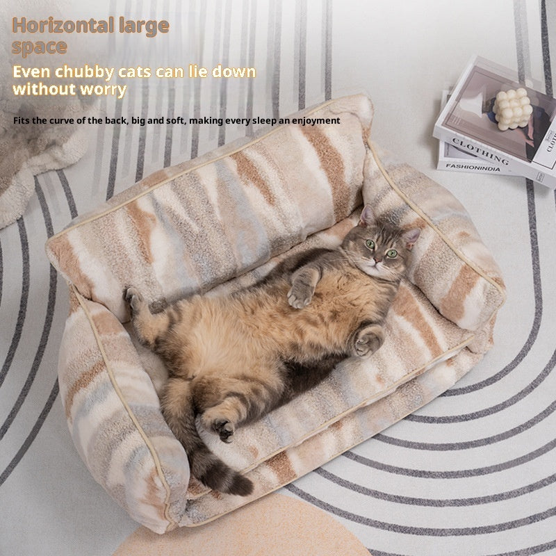Pet Sofa Fully Removable And Washable Doghouse Cathouse Pets Fashion