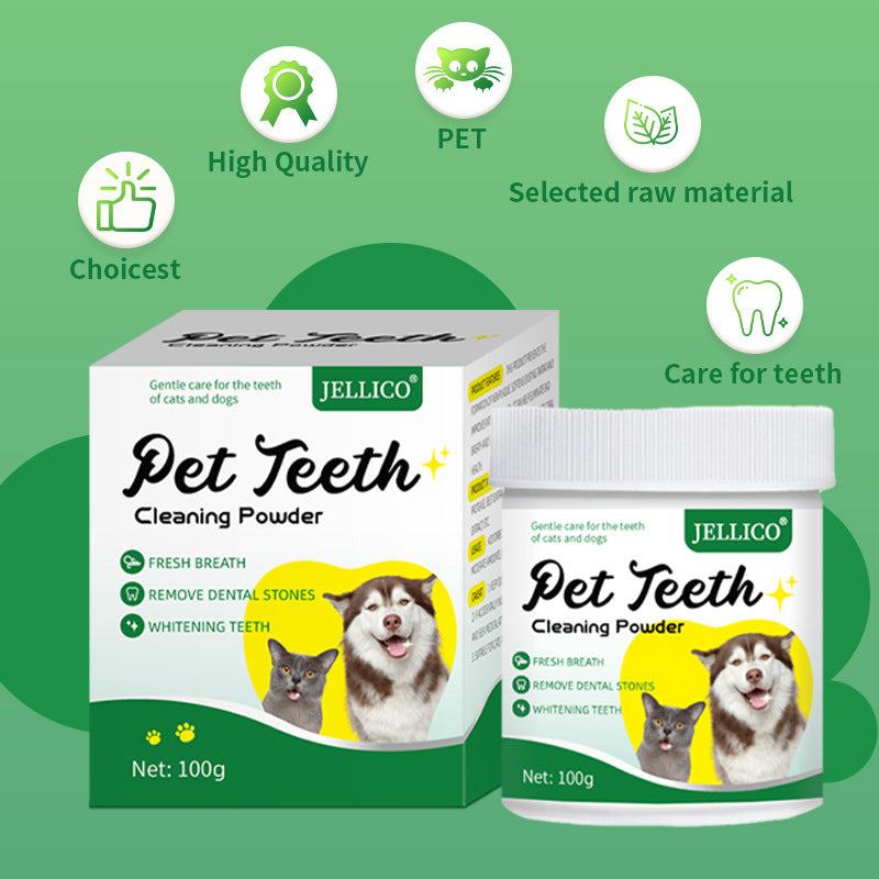Teeth Cleaning Powder Oral Cleaning Smelly Dog Edible Teeth Cleaning Stone Tooth Cleaning Powder Pets Fashion
