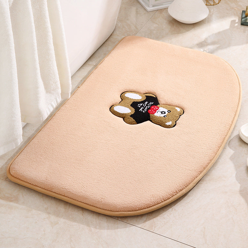 Absorbent Non-slip Living Room Bathroom Floor Mat