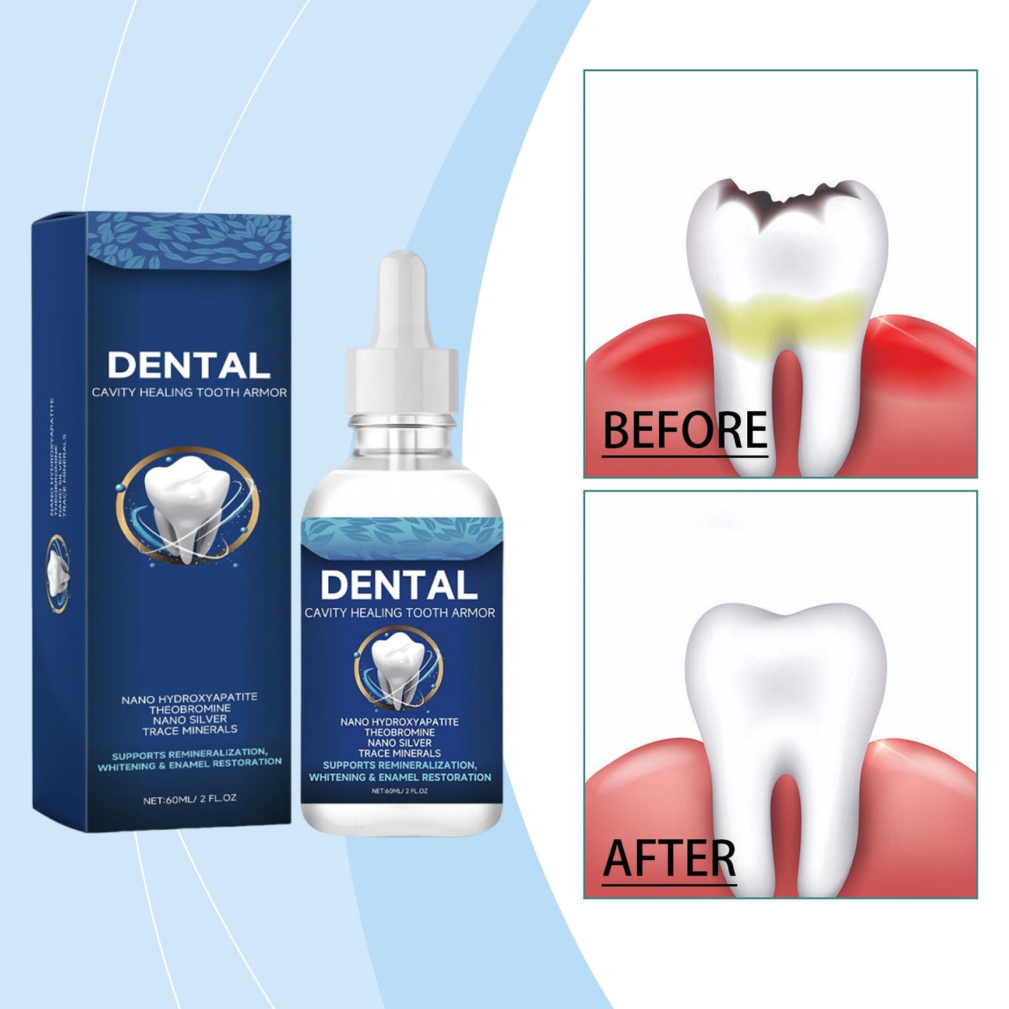 Tooth Care Liquid 60ml Tri Light Beauty