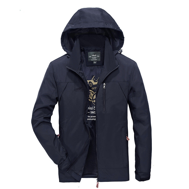 Men's Lightweight Tactical Jacket for Outdoor Casual Wear Pi-Mart