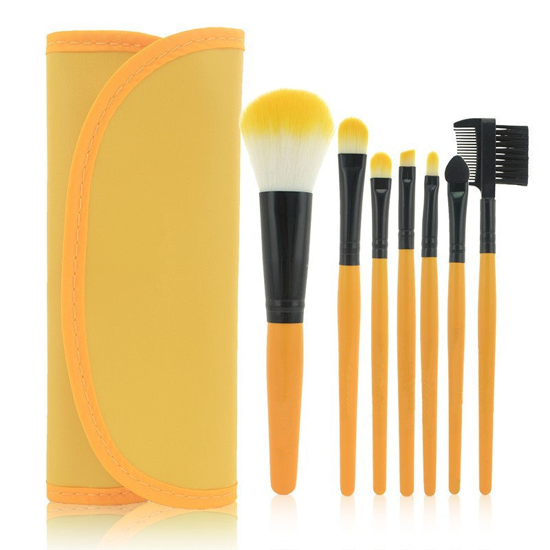 Makeup Brush Set with 7 Brushes LadyShow.Store