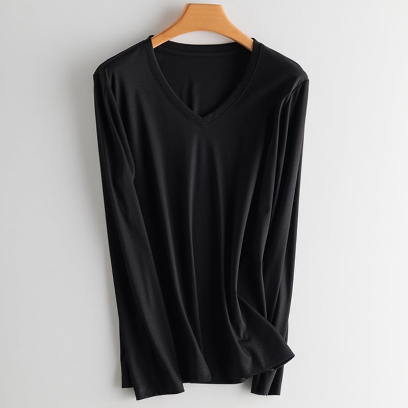 Long-Sleeved Round Neck Autumn T-Shirt Pi-Mart