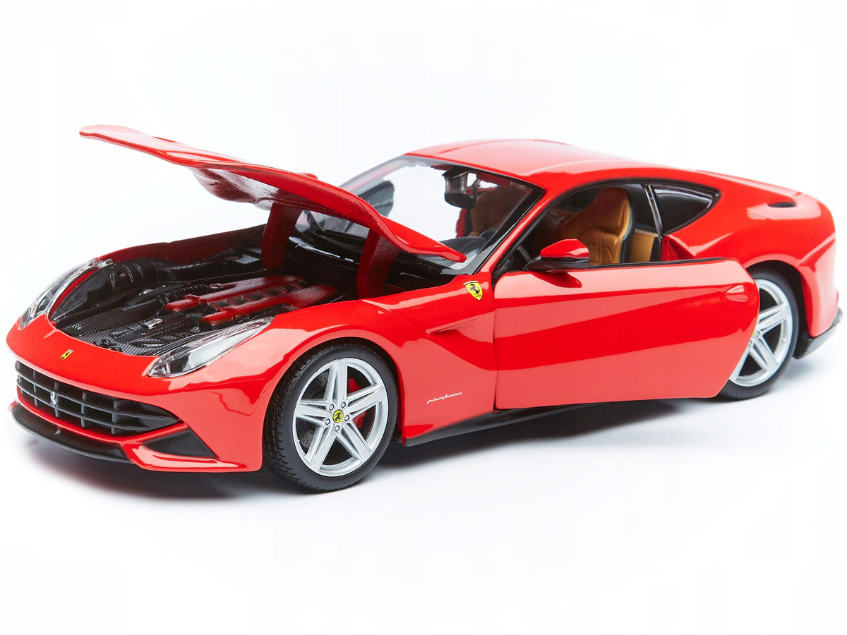 Ferrari 488 Pista Red with White and Blue Stripes 1/24 Diecast Model Car by Bburago LuxuryLifeWay Online Store