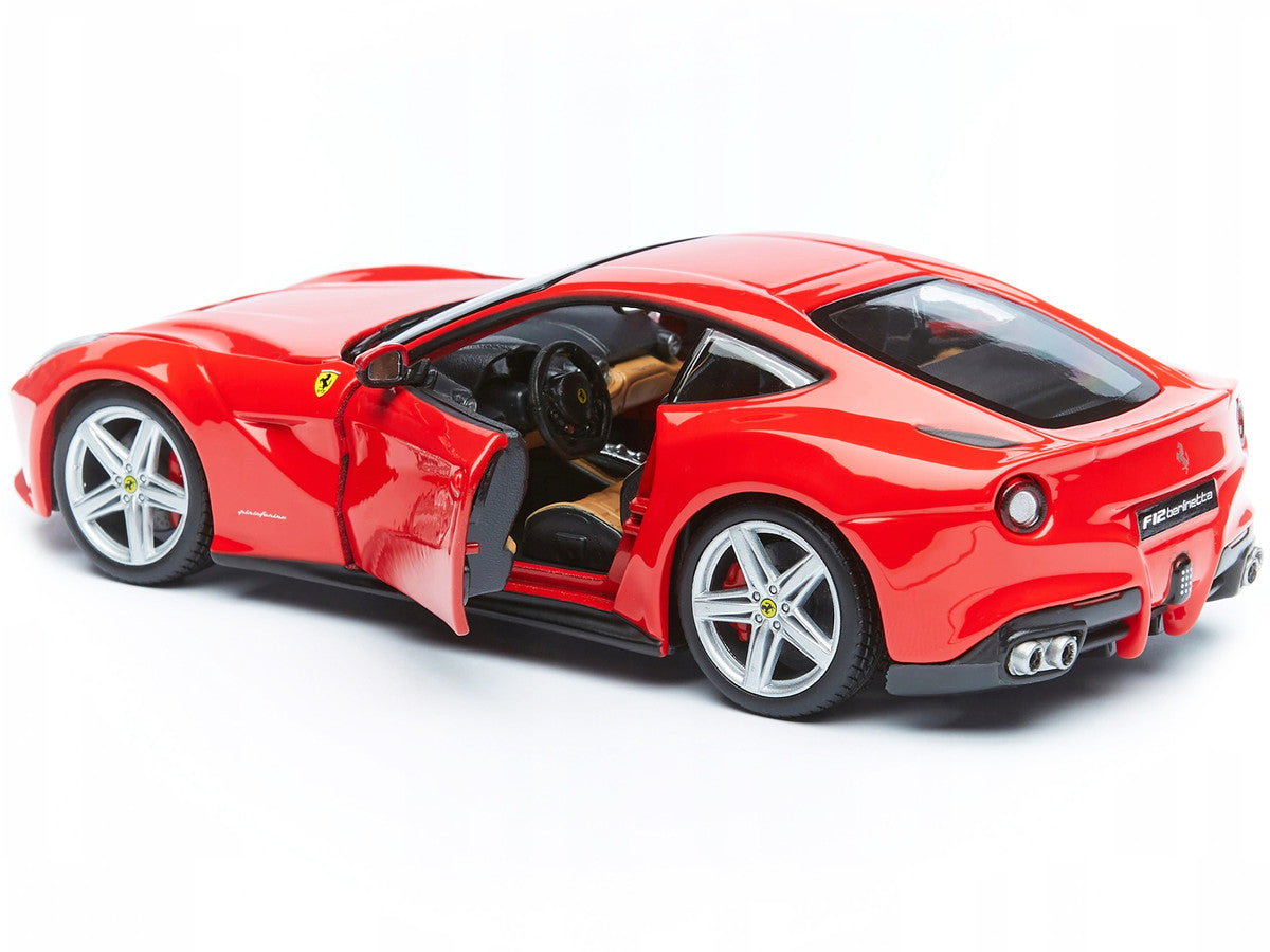 Ferrari 488 Pista Red with White and Blue Stripes 1/24 Diecast Model Car by Bburago LuxuryLifeWay Online Store