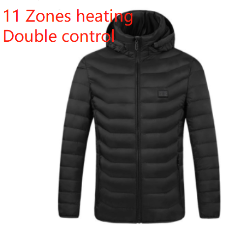 Winter Smart Heating Cotton USB Charging Heating Cotton Men's Jacket