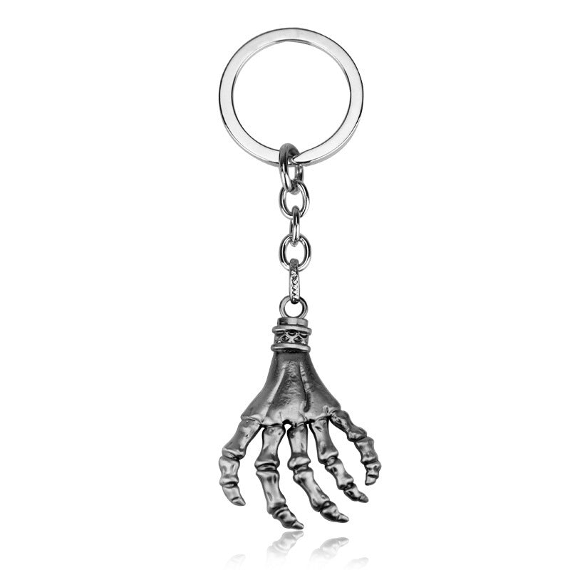 Skull Palm Creative Keychain Pendant Gift LadyShow.Store