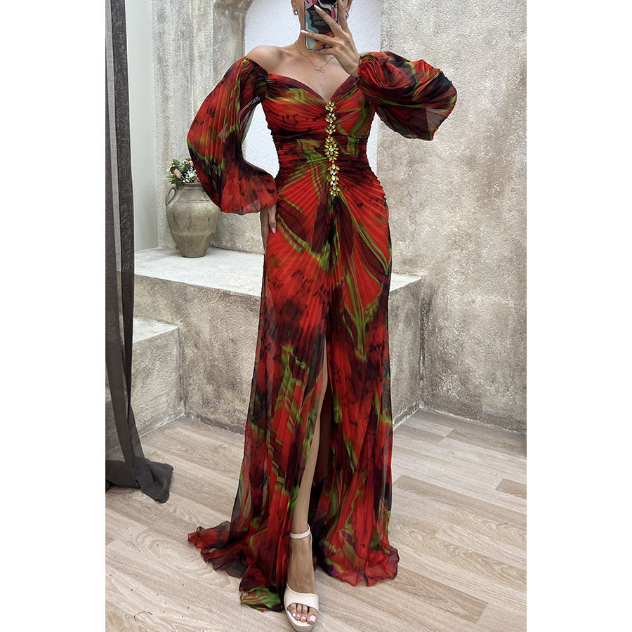 New Party Pleated Loose Casual Women's Clothing Dress Best YouTube Store