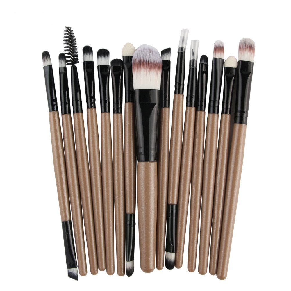 15 Pieces Makeup Brush Set LadyShow.Store