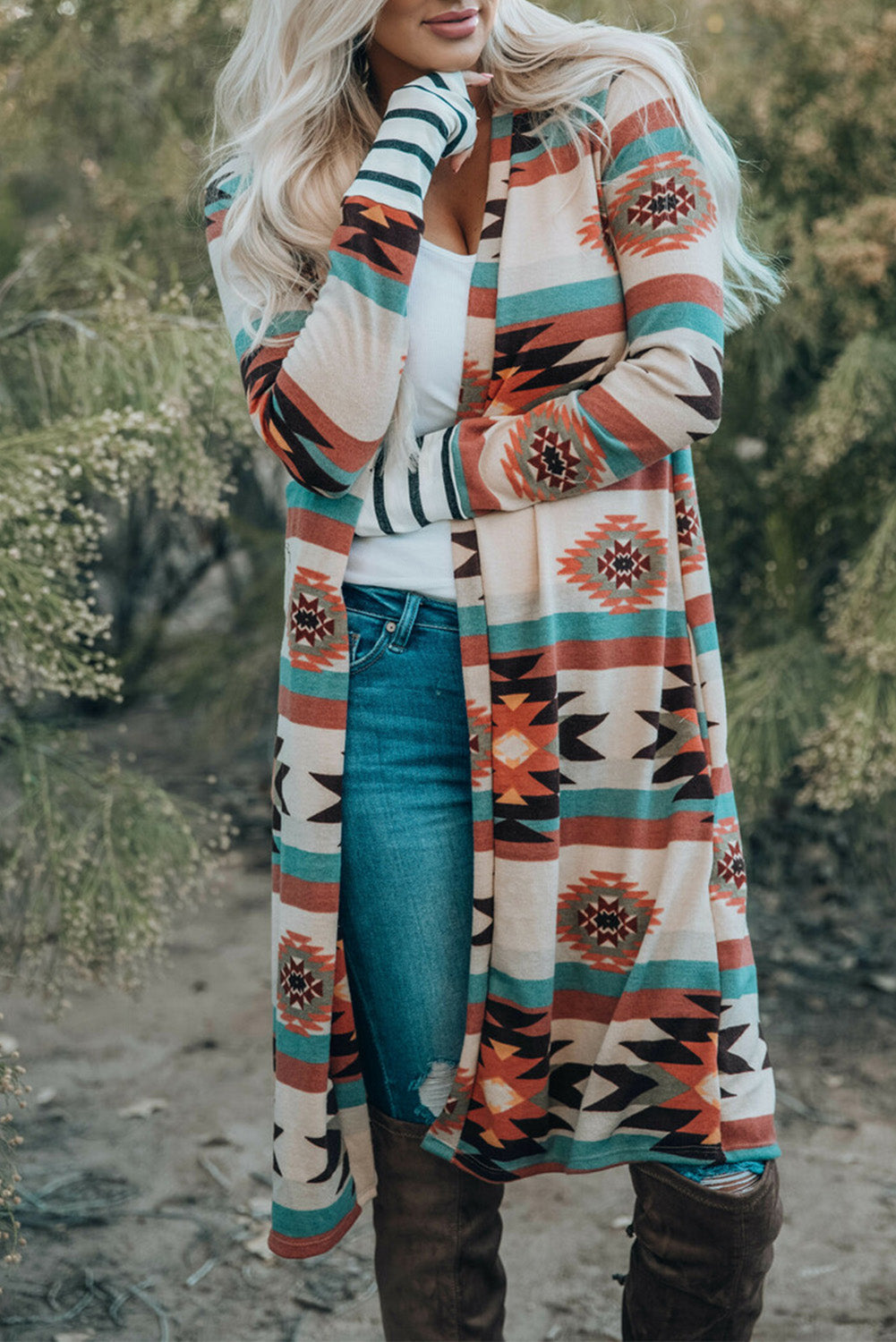 Paris Open Front Long Cardigan LuxuryLifeWay Online Store
