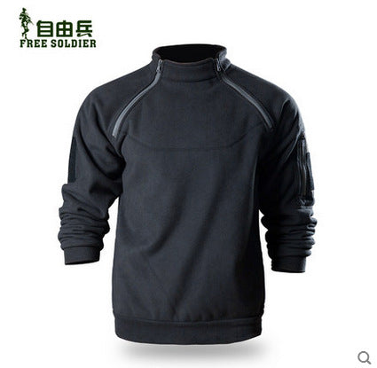 Men's Fleece Jacket with Lining for Fall and Winter Pi-Mart