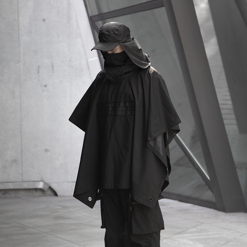 Dark Cloak Windproof Shawl Jacket for Outdoor Use Pi-Mart