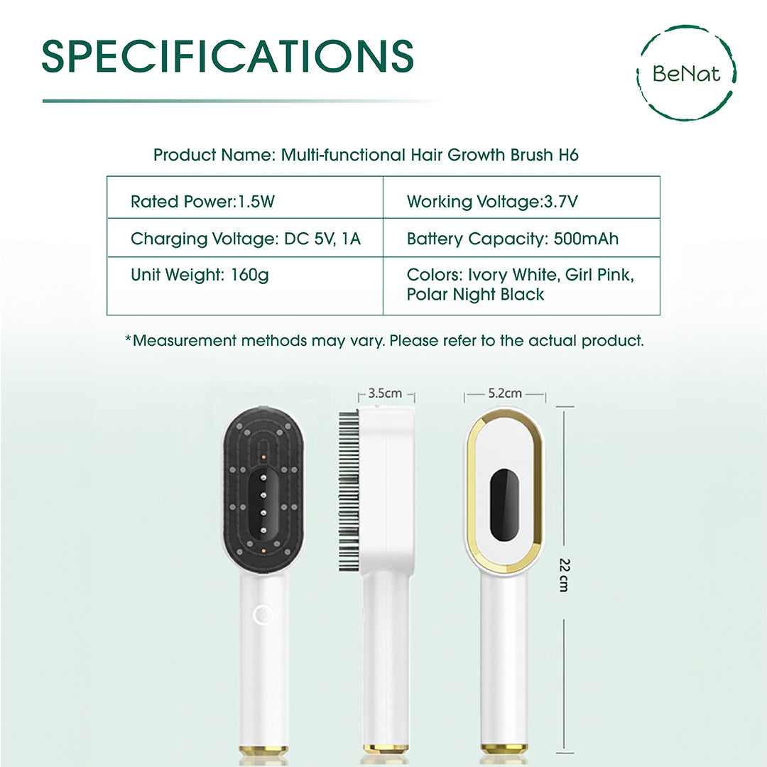 Multi-Functional 3-in-1 Scalp Massager and Oil Applicator Brush LuxuryLifeWay Online Store