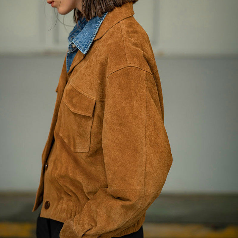 French Suit Turn-down Collar Coat Women's Clothing Best YouTube Store