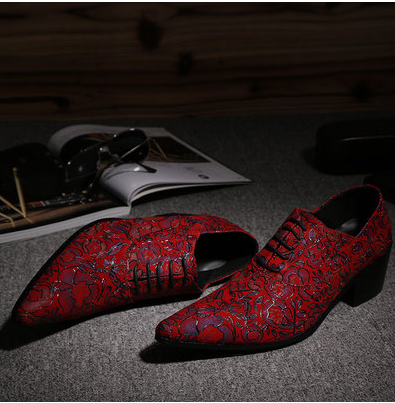 Stylish Pointed Toe High Heel Elevator Shoes LadyShow.Store