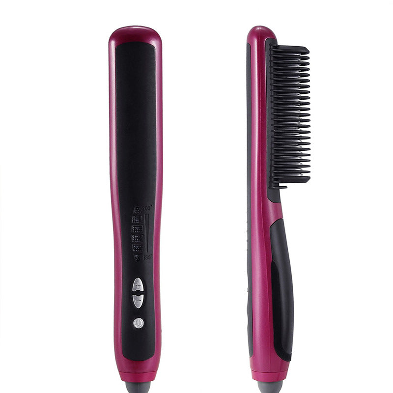 Electric Ceramic Hair Straightening Brush LadyShow.Store
