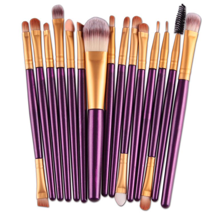 15 Pieces Makeup Brush Set LadyShow.Store