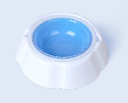 Pet Bowl Dog Bowl Cat Bowl Condensed Pearl Ice Bowl Pets Fashion