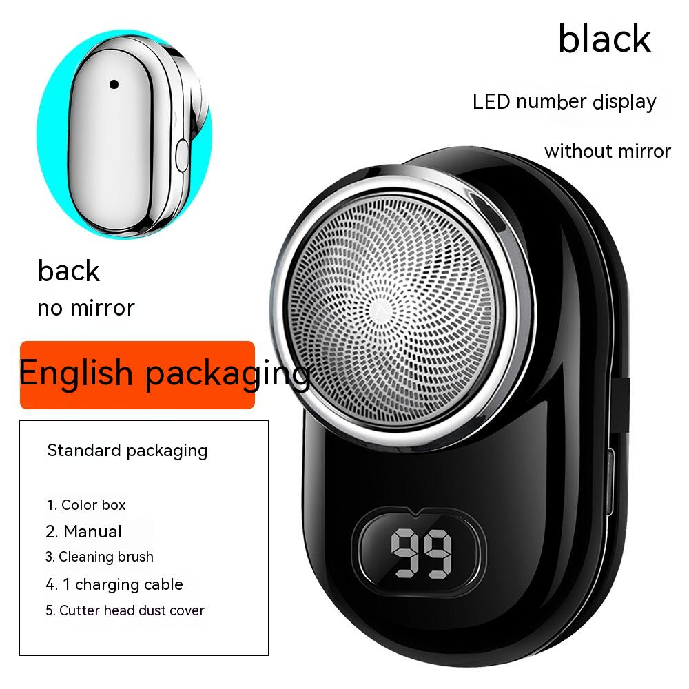 With Mirror Type-c Fast Charge Shaver Washing Portable CJD2