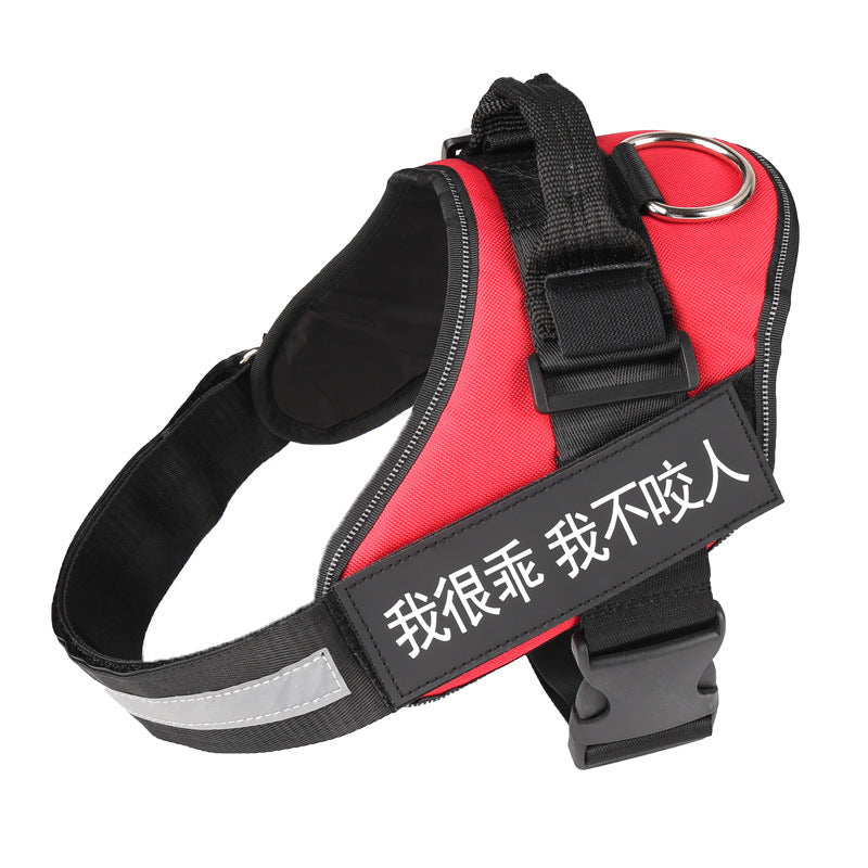 Personalized Dog Harness No Pull Reflective Breathable Adjustable Pet Harness For Small Large Dog Harness Vest With Custom Pets Fashion