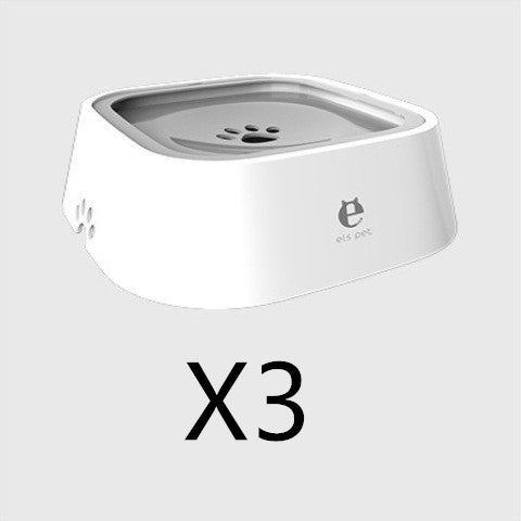 1.5L Cat Dog Water Bowl Carried Floating Bowl Anti-Overflow Slow Water Feeder Dispenser Pet Fountain ABS&PP Dog Supplies Pets Fashion