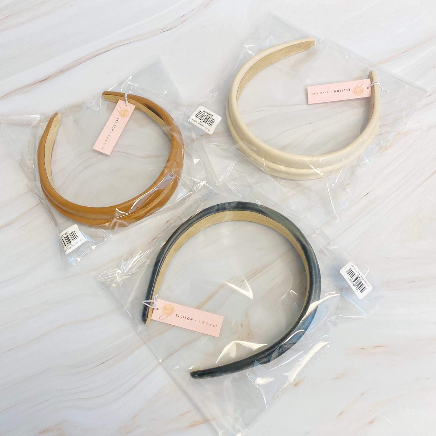 Classy Vegan Leather Headband LadyShow.Store