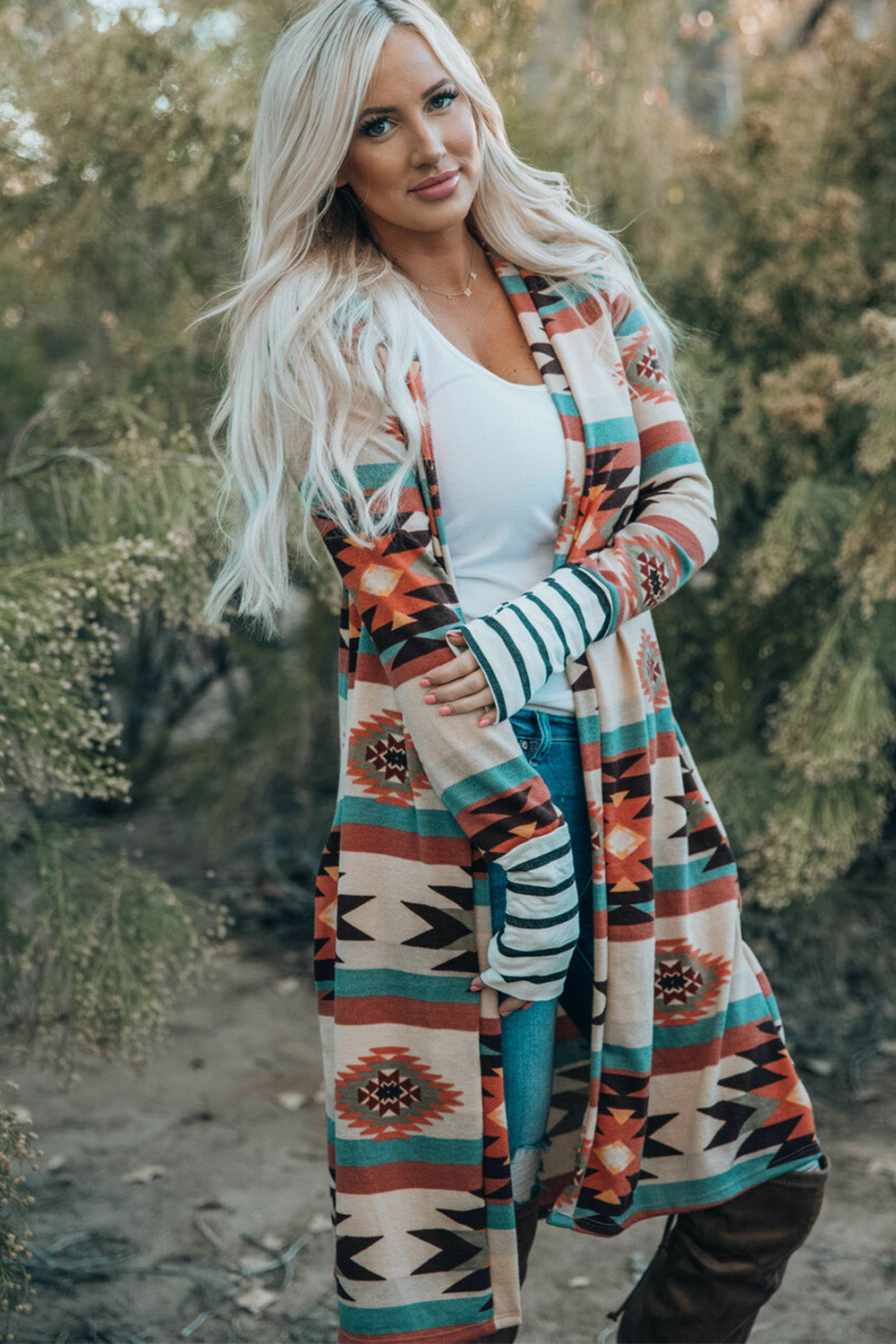Paris Open Front Long Cardigan LuxuryLifeWay Online Store