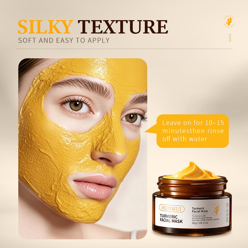 HUNMUI Turmeric Topical Face Mask 30g Tri Light Beauty