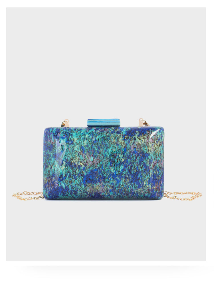 Colorful Mother-of-Pearl Evening Clutch for Women Pi-Mart