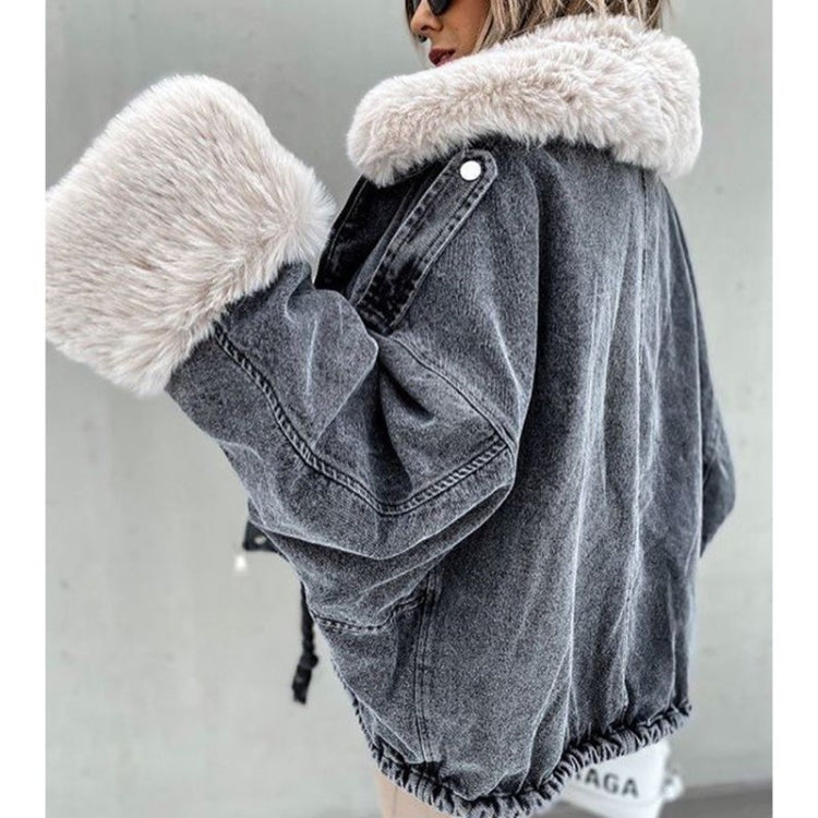 Thick Winter Women's Puffer Jacket for Warmth Pi-Mart