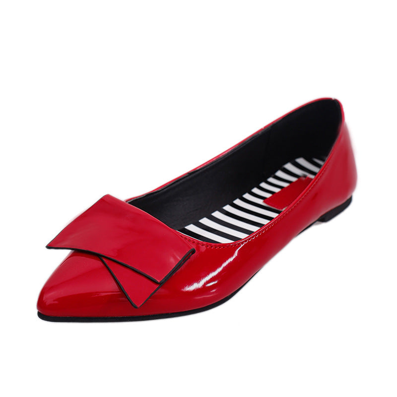 Bowknot Korean Style Flat Shoes for Women LadyShow.Store