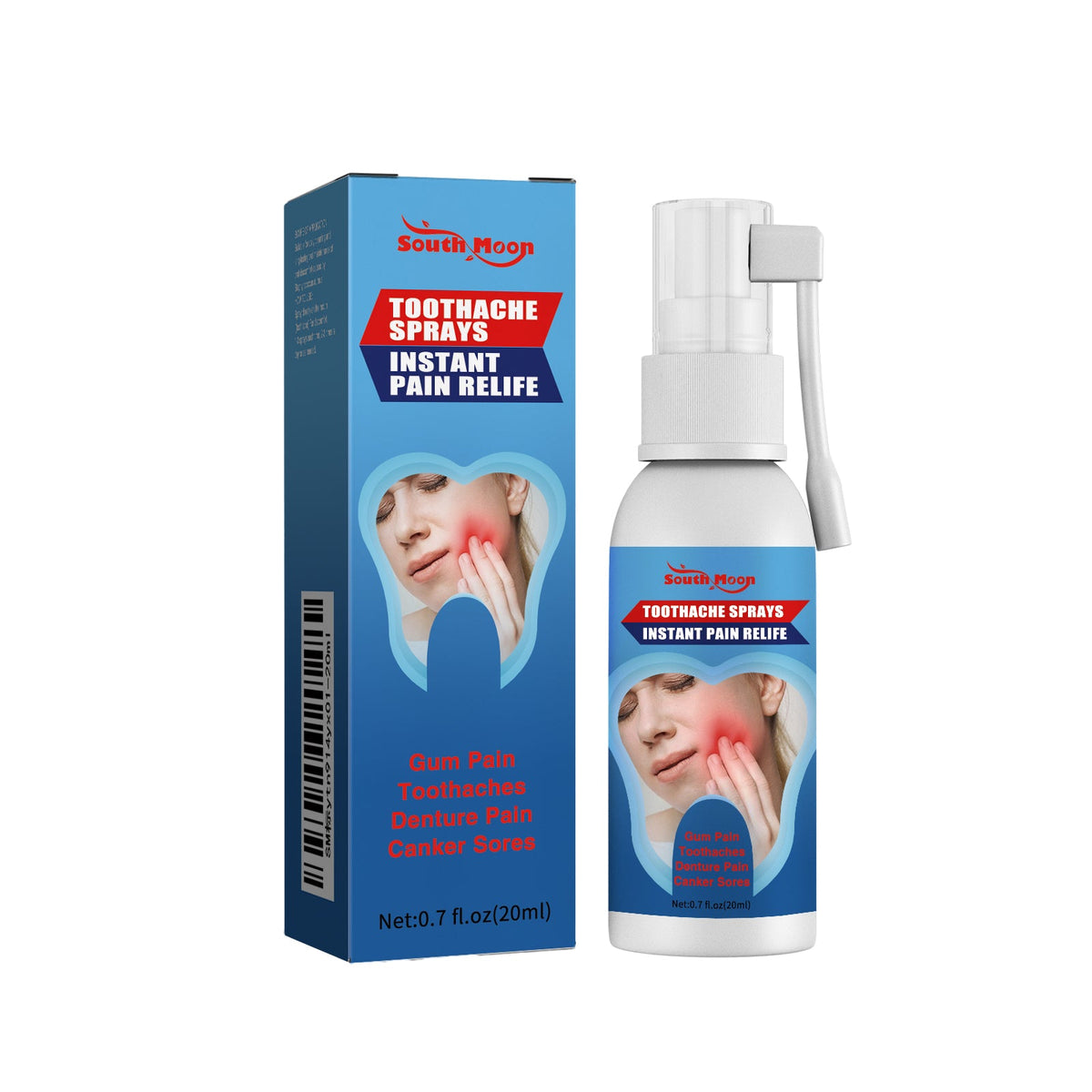 Oral Comfort Spray 20ml Box Tri Light Beauty
